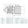 Многоступенчатый насос CNP CHL 15-20 LSWSR